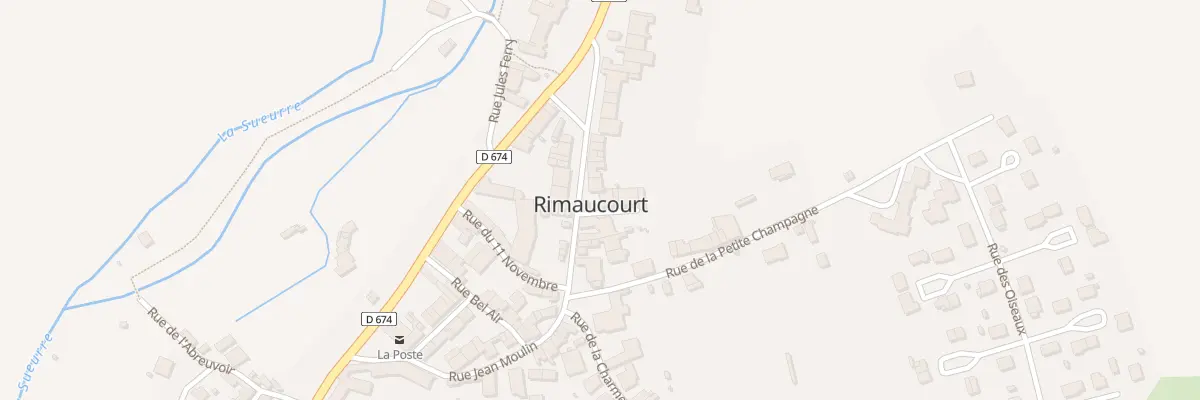 Plan du 20 Rue de Verdun à Rimaucourt