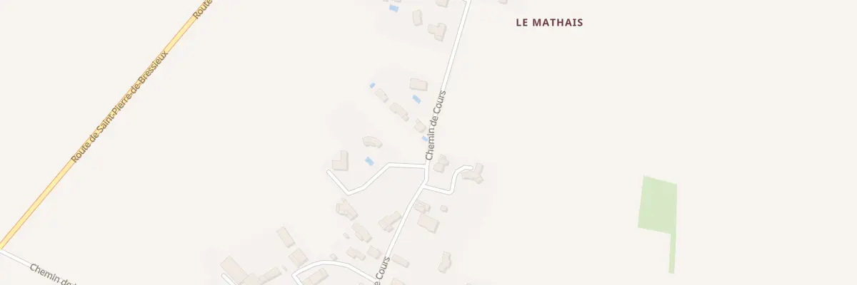Plan du 48A Che de Cours à Saint-Étienne-de-Saint-Geoirs