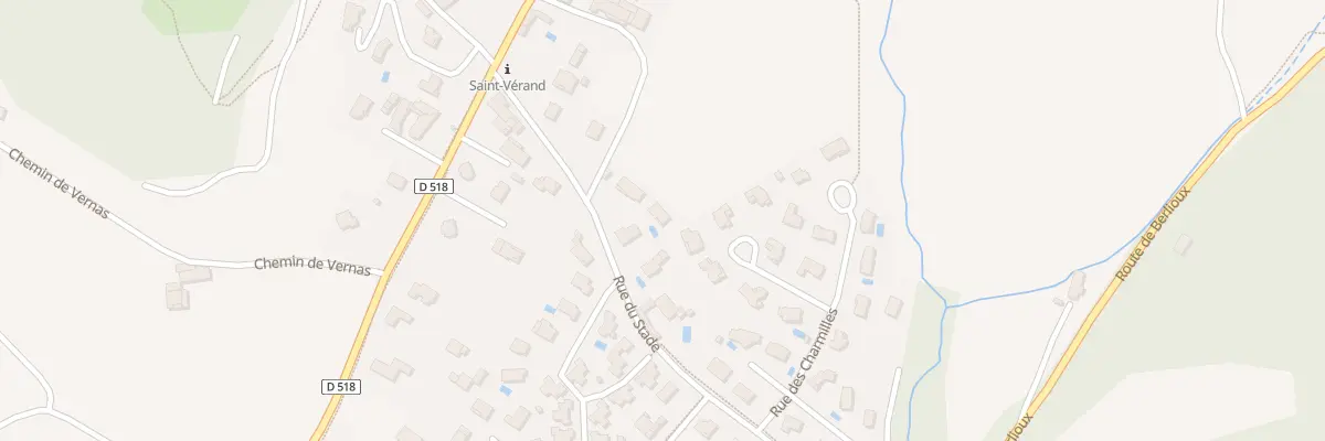 Plan du 6213 Le Village à Saint-Vérand