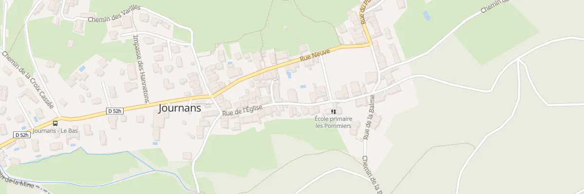 Plan du 137 Rue de l’Eglise à Journans
