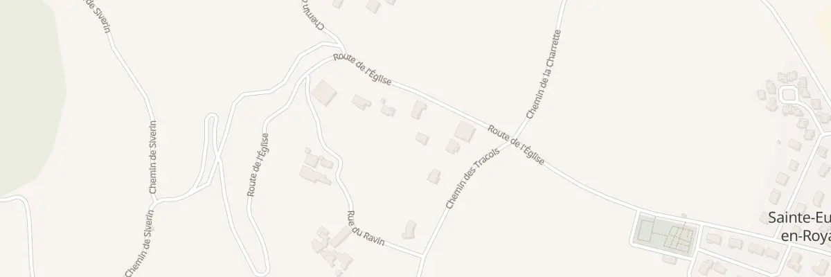 Plan du 645 Rte de l’Église à Sainte-Eulalie-en-Royans