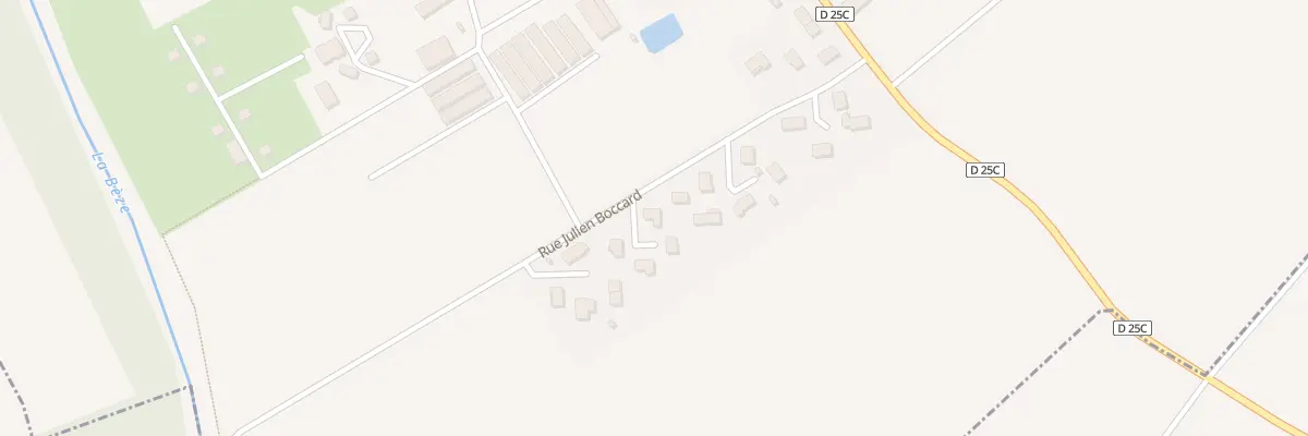 Plan du 3 Rue Julien Boccard à Bézouotte