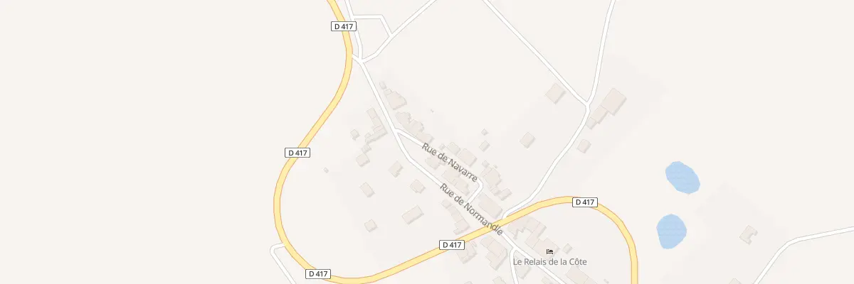 Plan du 8 Rue de Navarre à Mandres-la-Côte