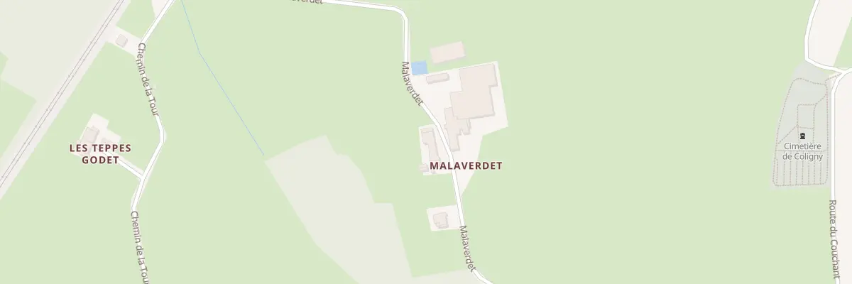 Plan du 5490 Malaverdet à Salavre