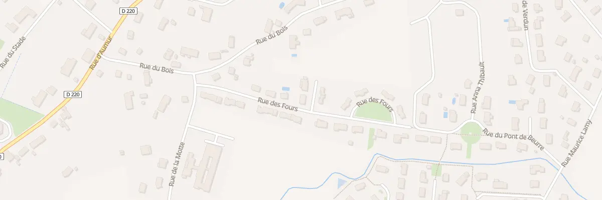 Plan du 5101 Rue des Fours à Saint-Aubin