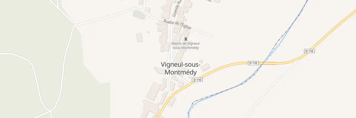 Plan du 2 Rue de la Mairie à Vigneul-sous-Montmédy