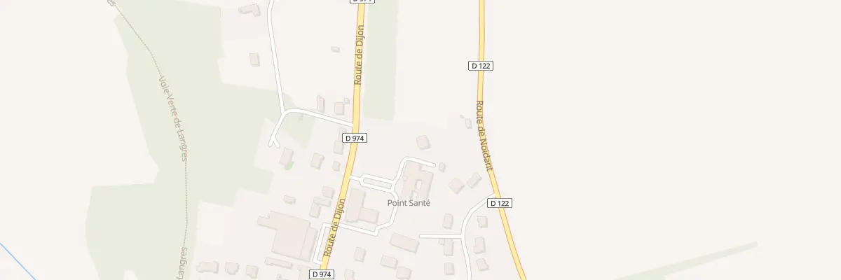 Plan du 32 Rte de Dijon à Saints-Geosmes