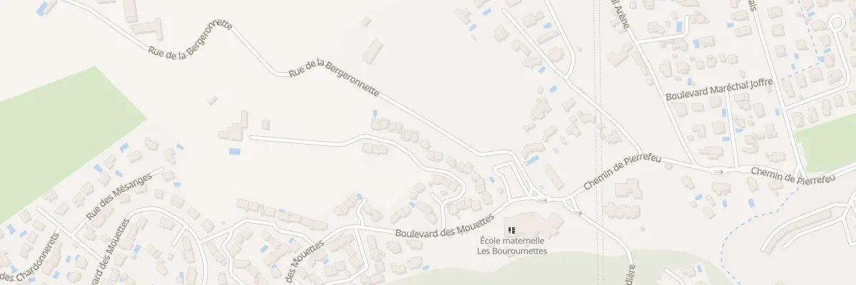 Plan du 28 Rue de la Bergeronnette aux Pennes-Mirabeau