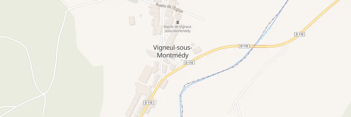 Plan du 6 Gr Grande Rue à Vigneul-sous-Montmédy