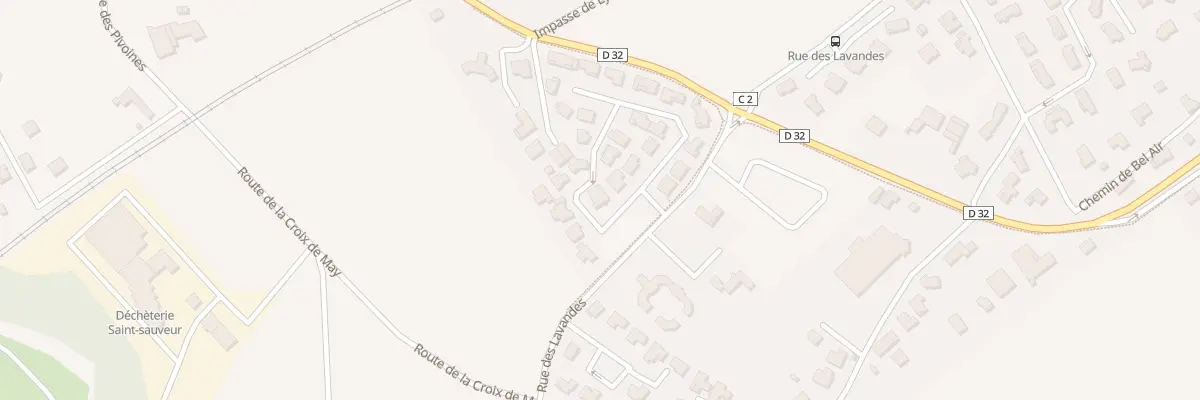 Plan du 23 Imp du Domaine du Murier à Saint-Sauveur