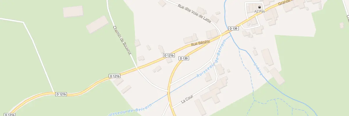Plan du 2 Rte de Villotte à Nicey-sur-Aire