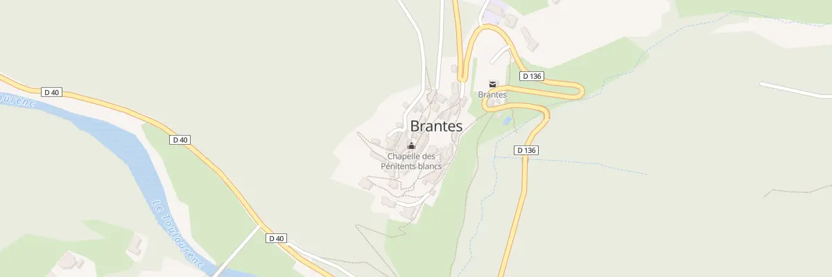 Plan du 5075 Le Village à Brantes