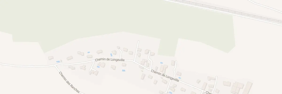 Plan du 990B Che de Longeville à Sérézin-de-la-Tour