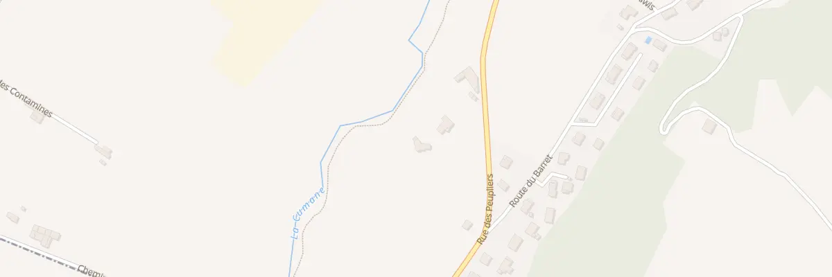 Plan du 46 Rue des Peupliers à Saint-Vérand