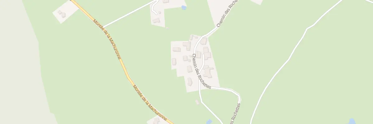 Plan du 250 Che des Rochettes à Saint-Martin-du-Mont
