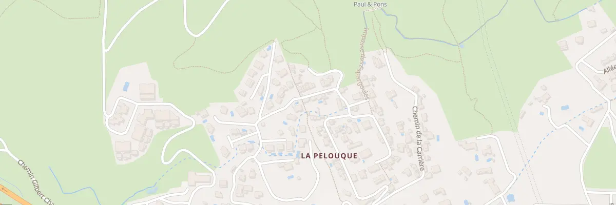 Plan du 5025 Che de la Pelouque à Marseille 16e Arrondissement