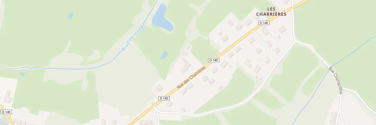 Plan du 787 Ham des Charrières au Fay