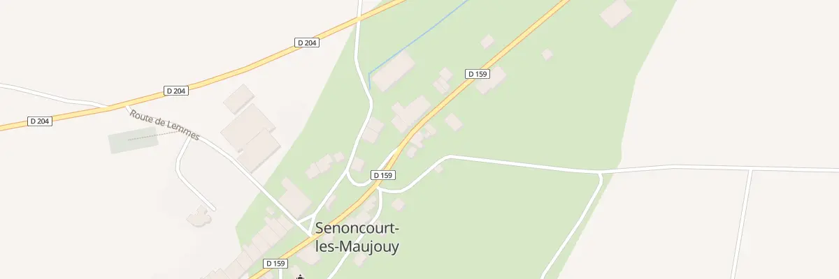 Plan du 18 Rte Principale à Senoncourt-les-Maujouy