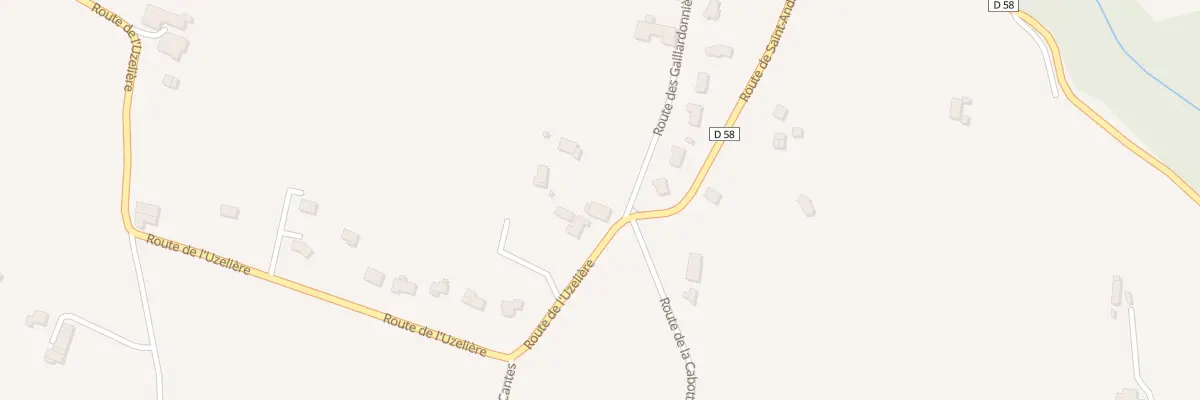 Plan du 907 Rte de l’Uzelière à Saint-Romans