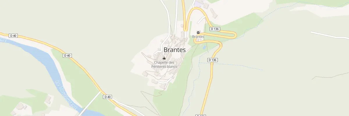 Plan du 5077 Le Village à Brantes