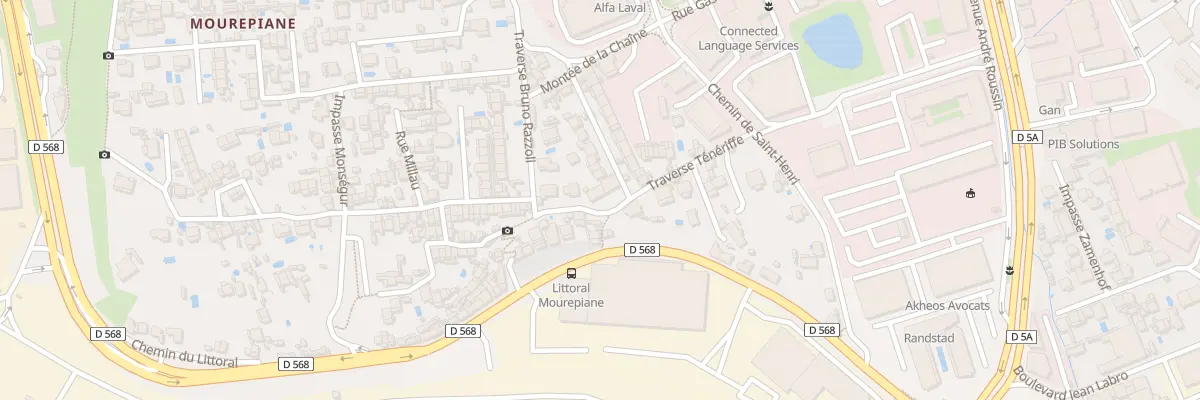 Plan du 22 Tra Teneriffe à Marseille 16e Arrondissement
