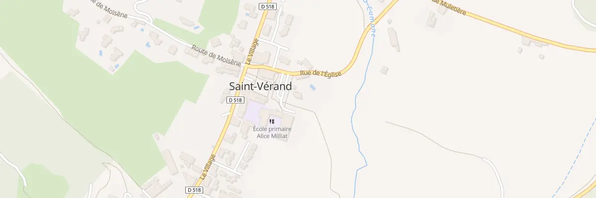 Plan du 6194 Le Village à Saint-Vérand