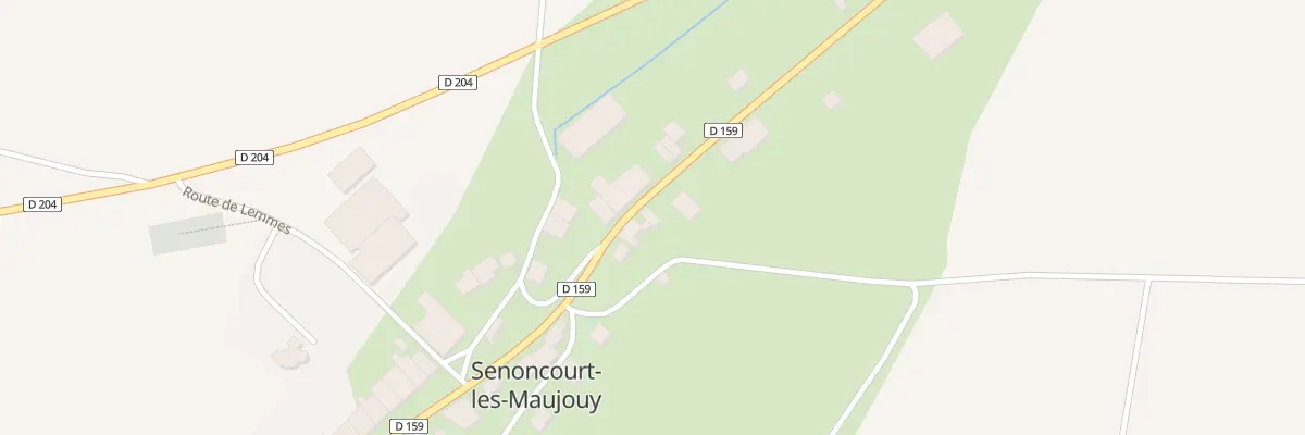 Plan du 20 Rte Principale à Senoncourt-les-Maujouy