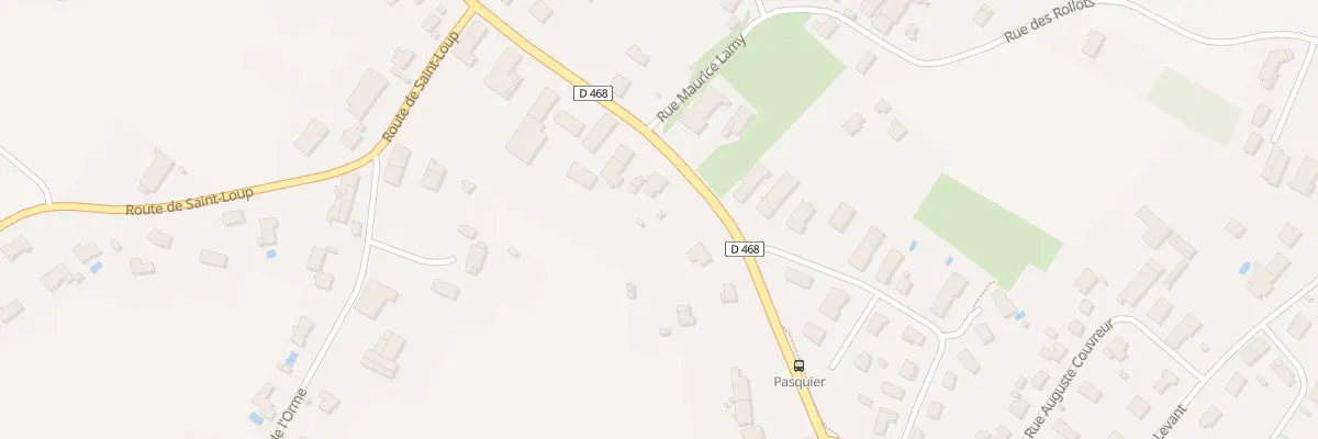 Plan du 10 Rte de Lons à Saint-Aubin