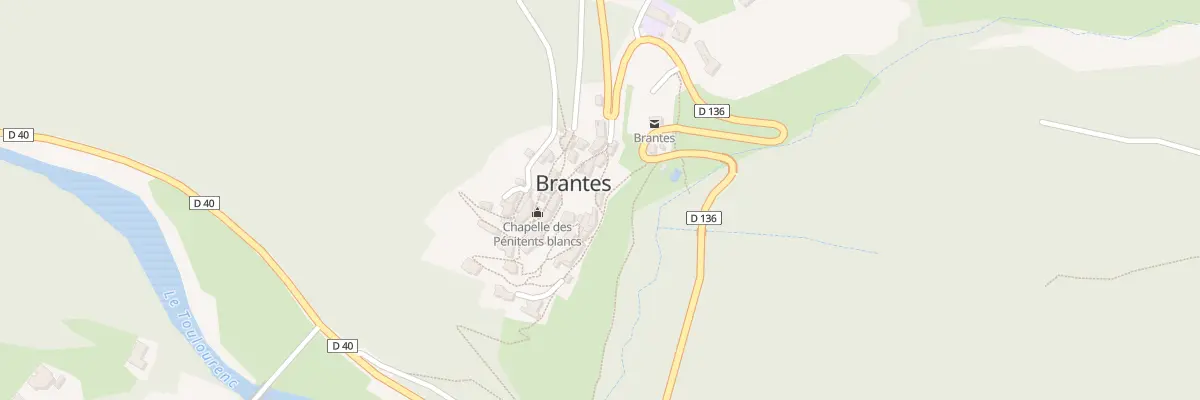Plan du 5085 Le Village à Brantes