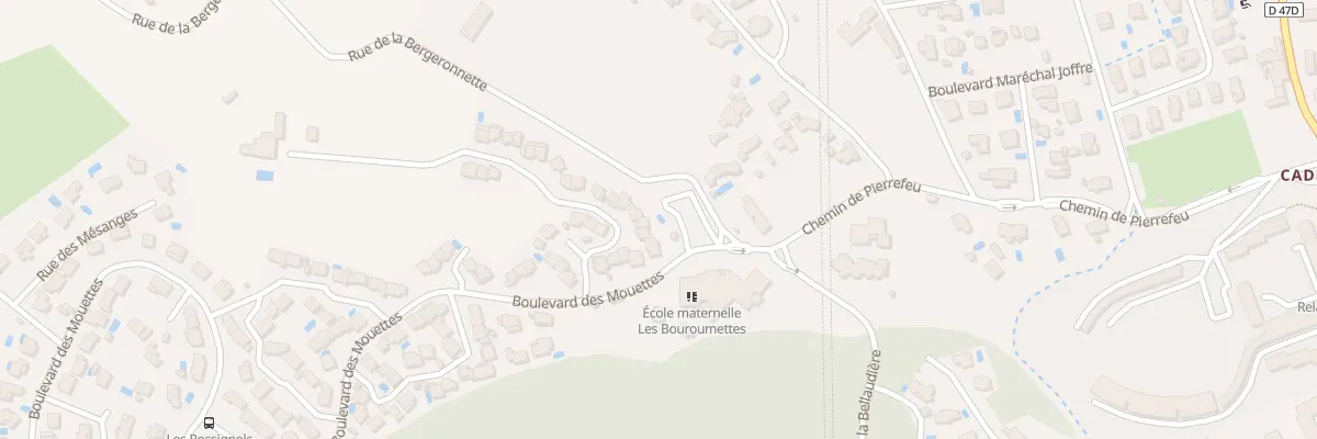 Plan du 14 Rue de la Bergeronnette aux Pennes-Mirabeau