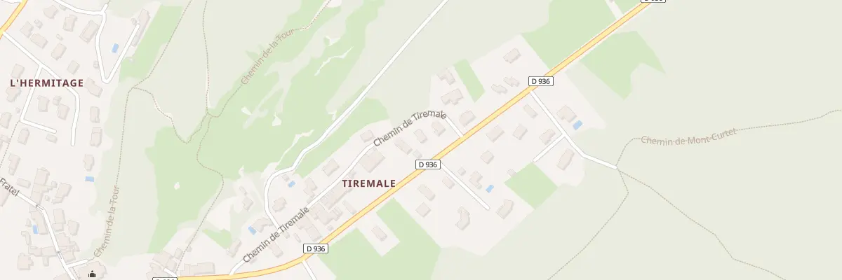 Plan du 276 Che de Tiremale à Jasseron