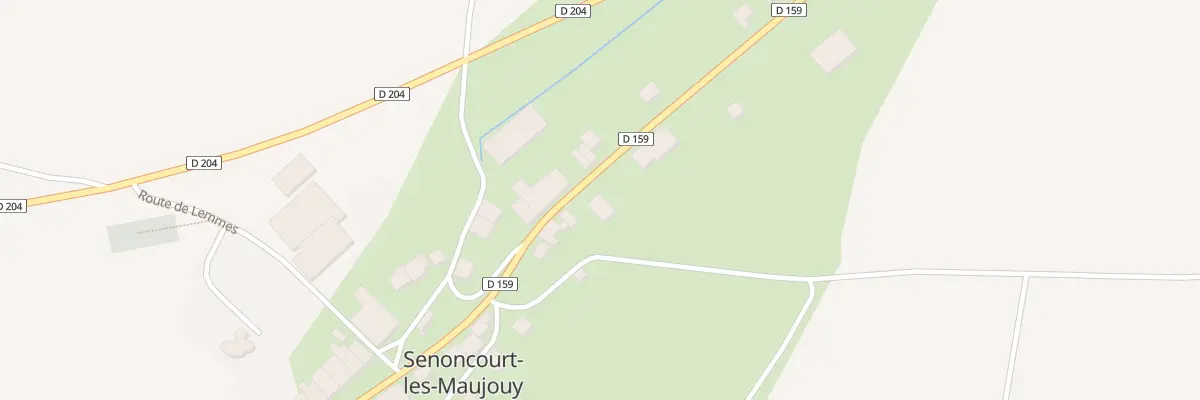 Plan du 22 Rte Principale à Senoncourt-les-Maujouy