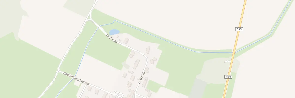 Plan du 15 Ham le Bourg à Bosjean