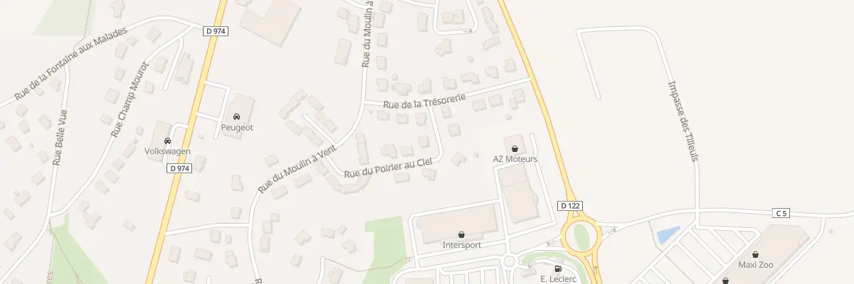 Plan du 13 Rue du Poirier au Ciel à Saints-Geosmes