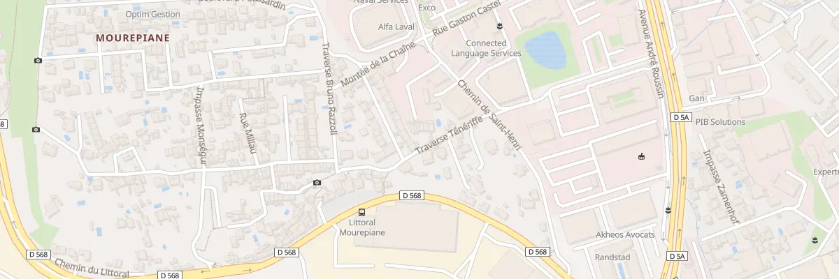 Plan du 16B Tra Teneriffe à Marseille 16e Arrondissement