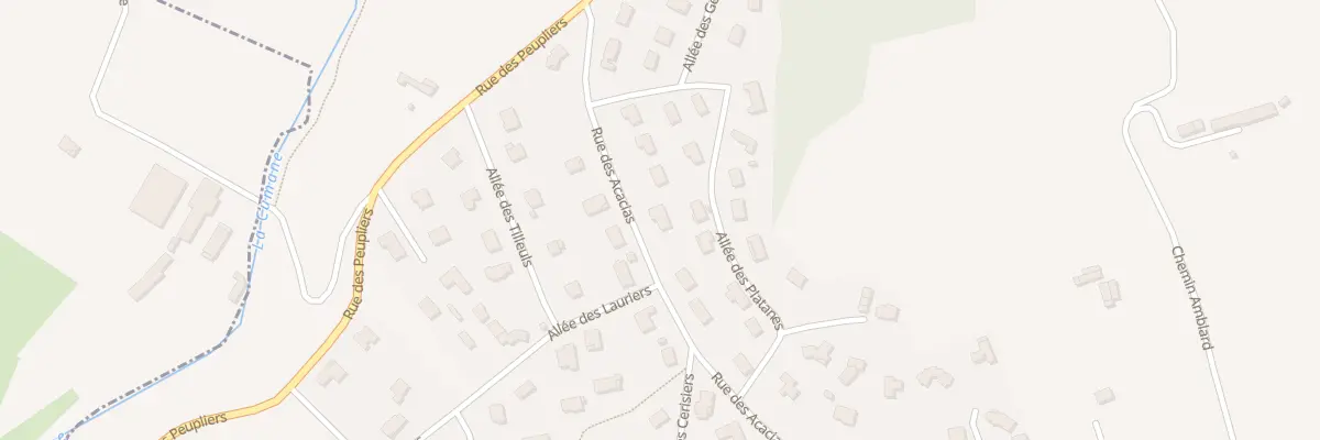 Plan du 15 Rue des Acacias à Saint-Vérand