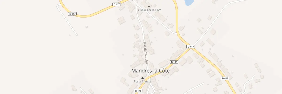 Plan du 15 Rue de Touraine à Mandres-la-Côte