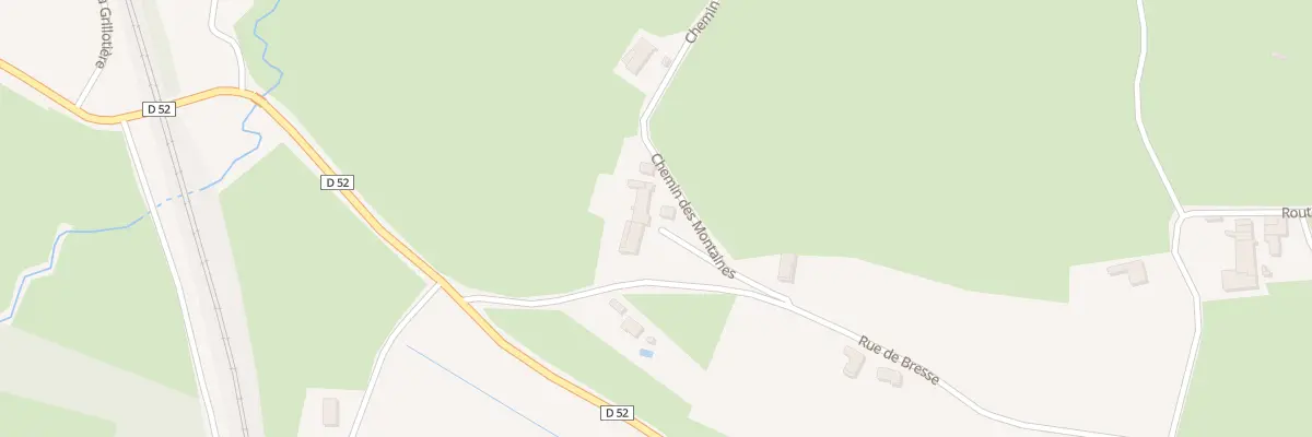 Plan du 863 Che des Montaines à Coligny