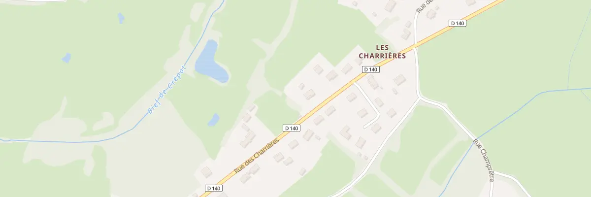 Plan du 919 Ham des Charrières au Fay