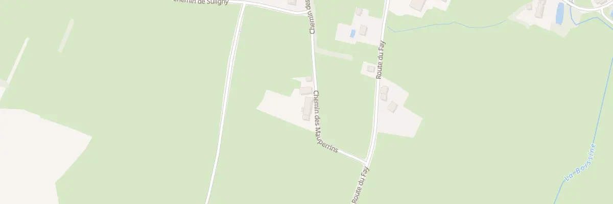 Plan du 410 Chem des Mauperrins à Frangy-en-Bresse