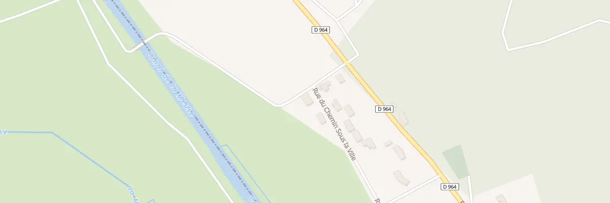 Plan du 3 Che du Prillon à Samogneux