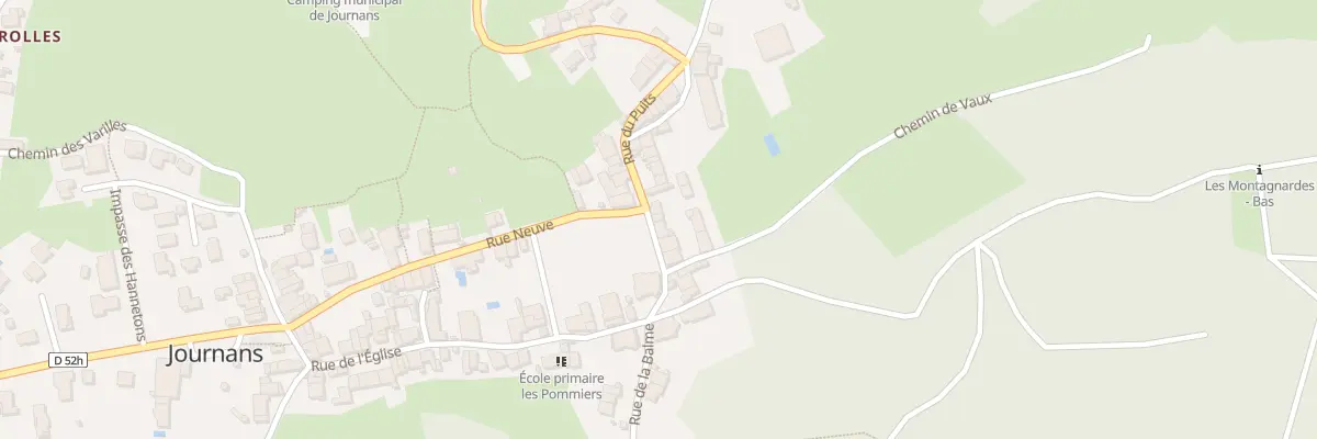 Plan du 932 Rue du Tilleul à Journans