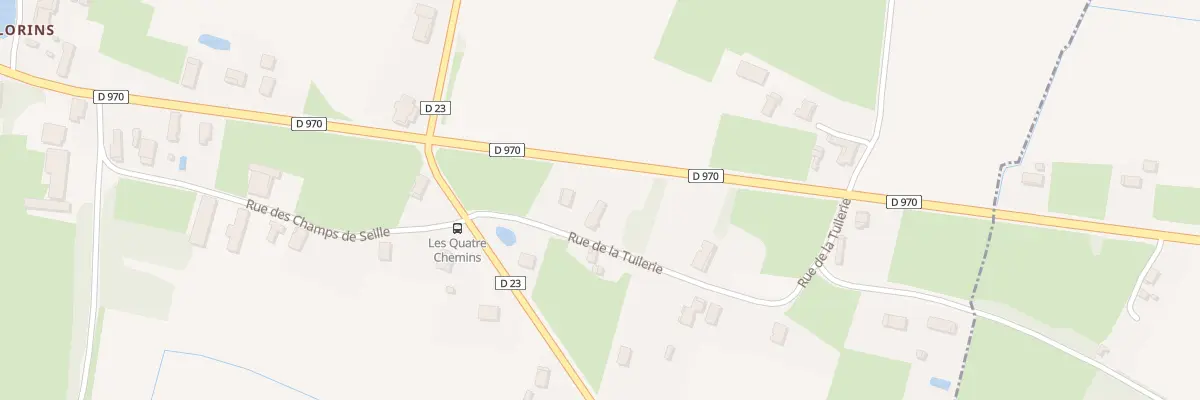 Plan du 85 Rue de la Tuilerie à Sens-sur-Seille