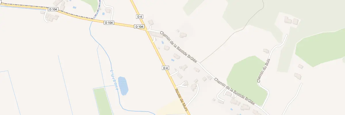 Plan du 683 Che de la Bastide Brulee à Gargas