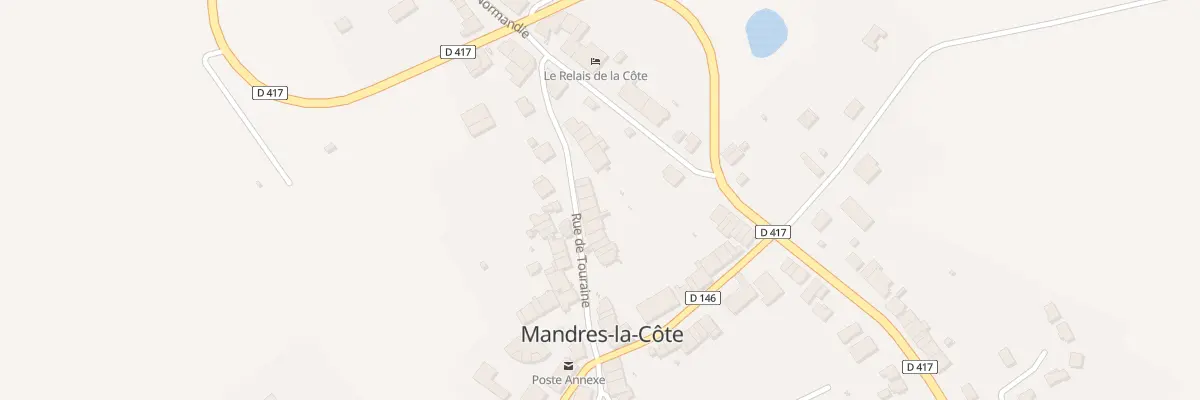 Plan du 18 Rue de Touraine à Mandres-la-Côte