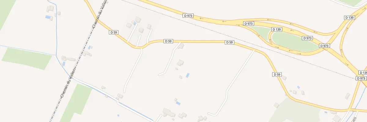 Plan du 5075 Les Routes à Puyvert