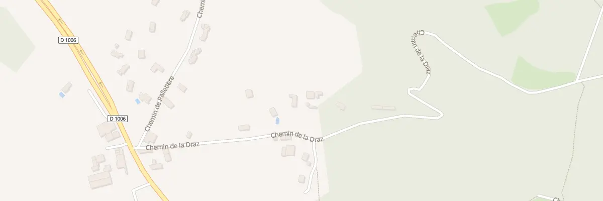 Plan du 341 Che de la Draz à Ruy-Montceau