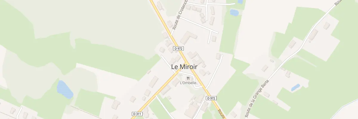 Plan du 1550 Rte de Cuiseaux au Miroir