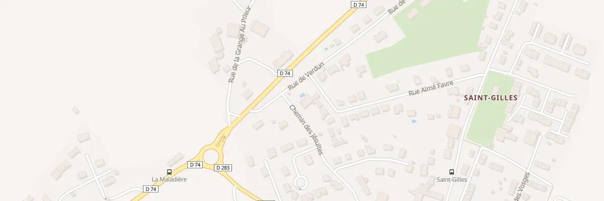 Plan du 82 Rue de Verdun à Langres