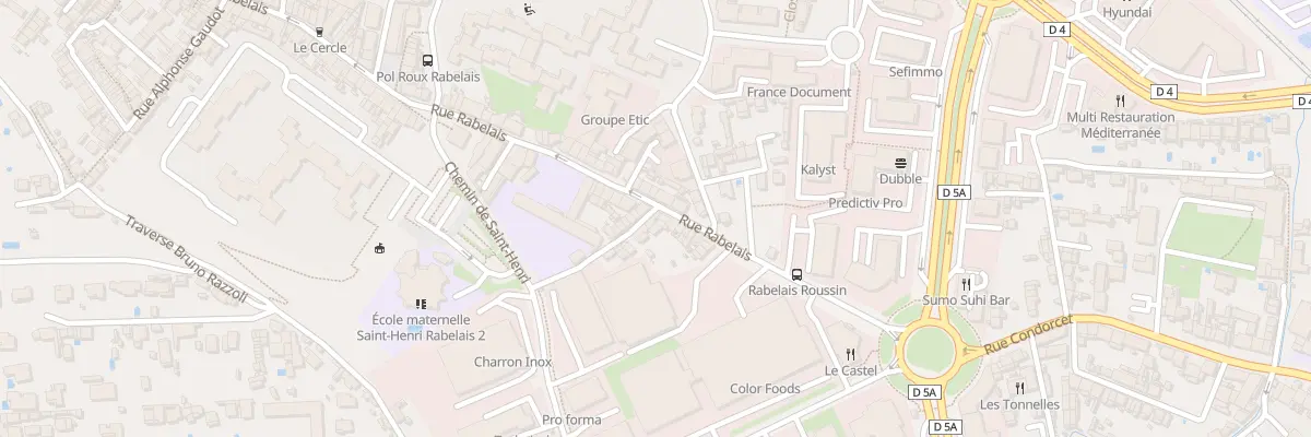 Plan du 79 Rue rabelais à Marseille 16e Arrondissement